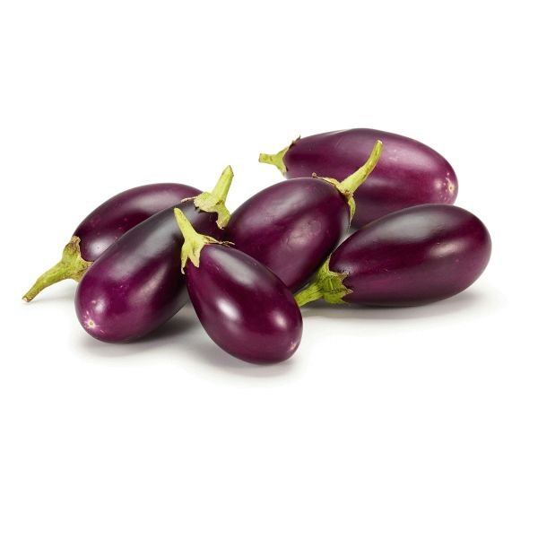 Premium Pink Striped Round Brinjal (Gulabi Chu Chu Ravaiya)
