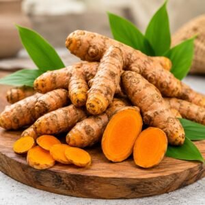 Premium Fresh Yellow Turmeric (Kacchi Haldi)